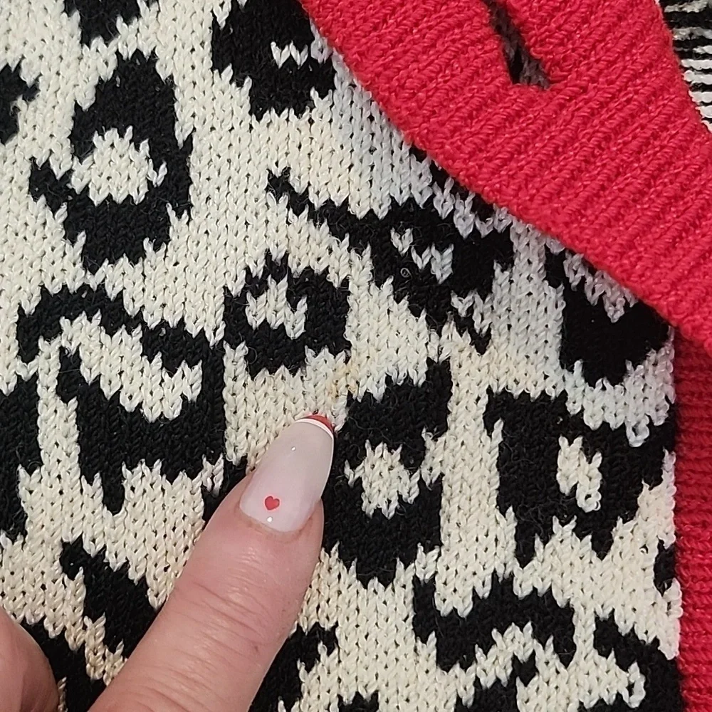 Vintage Steve Fabrikant Wool Knit Dress - Picture 9 of 11
